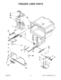 Part Location Diagram of W10459645 Whirlpool MOTOR-EVAP