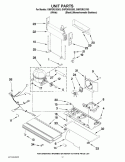 UNIT PARTS Diagram and Parts List for GI6FDRXXB03  Whirlpool Refrigerator