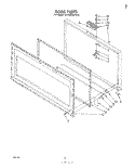 Part Location Diagram of 753875 Whirlpool Hinge, R.H.