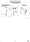 WATER SYSTEM Diagram and Parts List for 6LBR7255AQ1  Whirlpool Washer