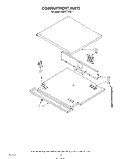 COMPARTMENT Diagram and Parts List for KEBI271SBL1  KitchenAid Wall Oven