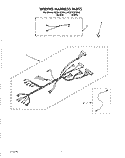 WIRING HARNESS Diagram and Parts List for KEBI100YWH2  KitchenAid Wall Oven