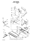 UNIT PARTS Diagram and Parts List for GX5FHTXVQ05  Whirlpool Refrigerator