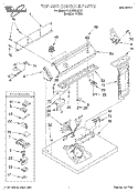 Part Location Diagram of 3394291 Whirlpool HARNS-WIRE