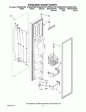 Part Location Diagram of W10142358 Whirlpool BIN-DOOR