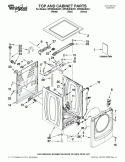 Part Location Diagram of W10254474 Whirlpool TECH SHEET