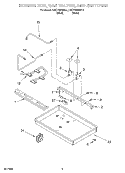 SECTION Diagram and Parts List for KGCT055GBL1  KitchenAid Cooktop