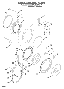 SECTION Diagram and Parts List for GHW9100LQ1  Whirlpool Washer