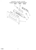 Part Location Diagram of 4455251 Whirlpool INSULATOR