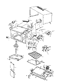SECTION Diagram and Parts List for MW557  Roper Microwave