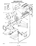 ICE MAKER , NOT ILLUSTRATED Diagram and Parts List for ET16JMXRWR2  Whirlpool Refrigerator