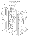 Part Location Diagram of 2160457 Whirlpool TOP
