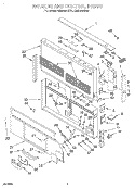 SECTION Diagram and Parts List for KIRD801XSS3  KitchenAid Range Hood