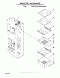 Part Location Diagram of W11217336 Whirlpool Glass Shelf