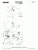 HOOD PARTS Diagram and Parts List for IHW6302WM0  Whirlpool Range Hood
