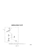 MISCELLANEOUS Diagram and Parts List for LA5400XMW1  Whirlpool Washer
