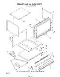 Part Location Diagram of 3147496 Whirlpool Panel, Support