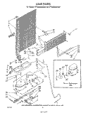 UNIT Diagram and Parts List for ET18JMXMWR9  Whirlpool Refrigerator
