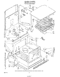 Part Location Diagram of 311592 Whirlpool SUPPORT