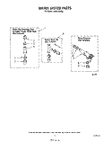 WATER SYSTEM Diagram and Parts List for LA6055XSW2  Whirlpool Washer