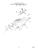 CONTROL Diagram and Parts List for GD25BFCHT00  Whirlpool Refrigerator