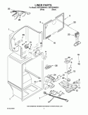 Part Location Diagram of WPW10268920 Whirlpool Thermostat