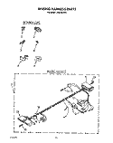 WIRING HARNESS Diagram and Parts List for LA5610XTW1  Whirlpool Washer
