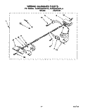 WIRING HARNESS Diagram and Parts List for KAWE560WAL3  KitchenAid Washer