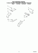 Part Location Diagram of W10177363 Whirlpool Grommet, Flexible (60mm)
