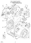 SECTION Diagram and Parts List for KEYS777EZ1  KitchenAid Dryer