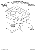 Part Location Diagram of 9758899 Whirlpool Use & Care Guide