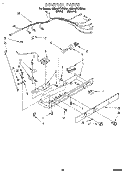CONTROL, LIT/OPTIONAL Diagram and Parts List for 6ED20PKXBW00  Whirlpool Refrigerator