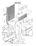 UNIT Diagram and Parts List for ET18NKXRWR1  Whirlpool Refrigerator