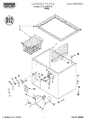 Part Location Diagram of 4356634 Whirlpool COLLAR