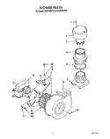 BLOWER Diagram and Parts List for KUDP22ST4  KitchenAid Dishwasher