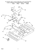 SECTION Diagram and Parts List for KGCT366GAL0  KitchenAid Cooktop