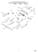 TOP VENTING, OPTIONAL Diagram and Parts List for KEBS277DBL10  KitchenAid Wall Oven
