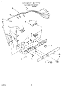 CONTROL, LIT/OPTIONAL Diagram and Parts List for 7ED22PQXDN01  Whirlpool Refrigerator