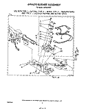 694670 BURNER Diagram and Parts List for LG7801XSW1  Whirlpool Dryer