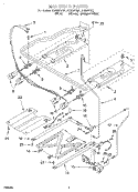 MANIFOLD Diagram and Parts List for FGS337GN1  Roper Range