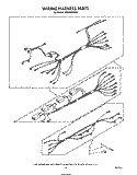 WIRING HARNESS Diagram and Parts List for RS6300XVN0  Whirlpool Range