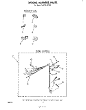 Part Location Diagram of 389250 Whirlpool Wiring Harness & Pressure Switch Hose