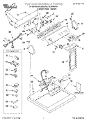 Part Location Diagram of 3406638 Whirlpool HARNS-WIRE