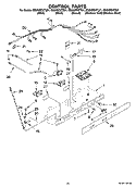 CONTROL PARTS Diagram and Parts List for ED2HBEXTQ01  Whirlpool Refrigerator