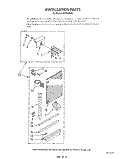 INSTALLATION Diagram and Parts List for X07002W00  Roper Air Conditioner