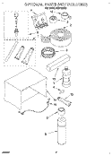 OPTIONAL Diagram and Parts List for ACM102XE0  Whirlpool Air Conditioner