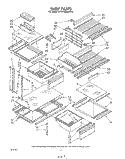Part Location Diagram of 1107380 Whirlpool Overlay, Ice Cube Pan
