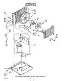 SECTION Diagram and Parts List for ALF12420  Whirlpool Air Conditioner