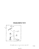 MISCELLANEOUS Diagram and Parts List for LA3400XSW0  Whirlpool Washer