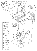 Part Location Diagram of 3406727 Whirlpool HARNS-WIRE